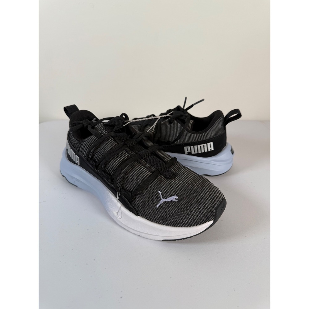 NWOT Puma Softride One4All Sneakers Size 7 Black Running Walking Tennis Shoes